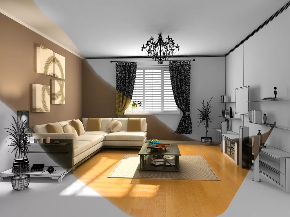 3D interior visualisation